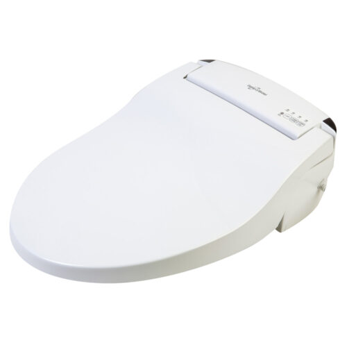Clear Water Bidets, Galaxy GB-5000 Bidet Seat with lid closed angled view