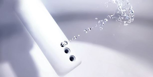 Clear Water Bidets, Toto washlet nozzle image close up