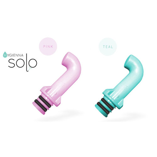 An image of the Hygienna Solo Travel Bidet nozzle options.