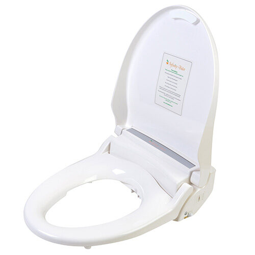 Clear Water Bidets, Infinity XLC-3000 Bidet Seat with lid open angle right