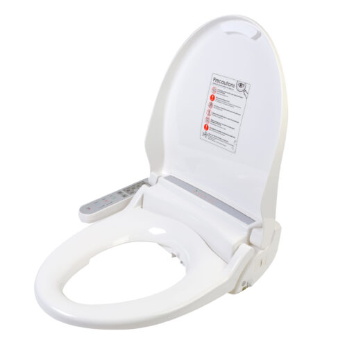 Clear Water Bidets, Infinity XLC-2000 Bidet Seat with lid open angle view right