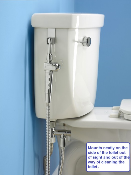 Aquaus 360 bidet toilet sprayer